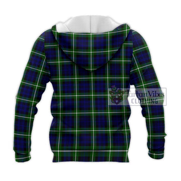 Lammie Tartan Knitted Hoodie with Family Crest DNA In Me Style - Tartan Vibes Clothing