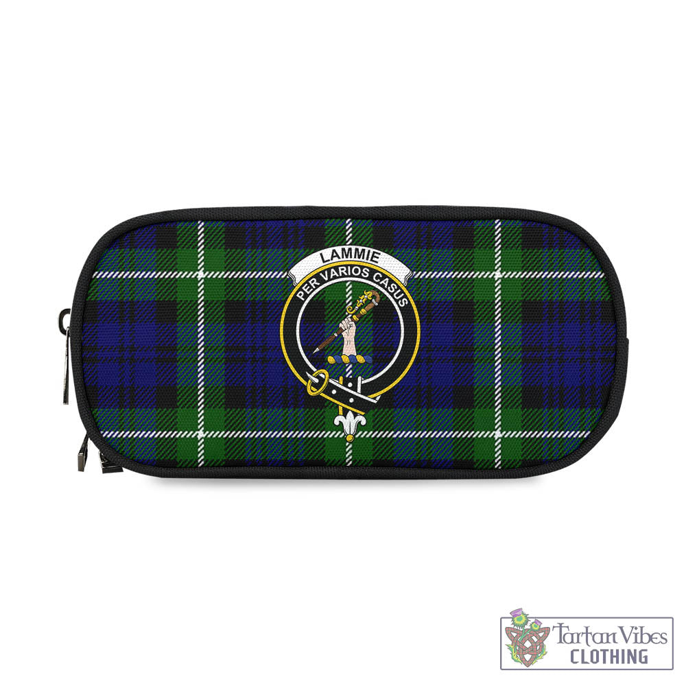Lammie Tartan Pen and Pencil Case with Family Crest - Tartan Vibes Clothing
