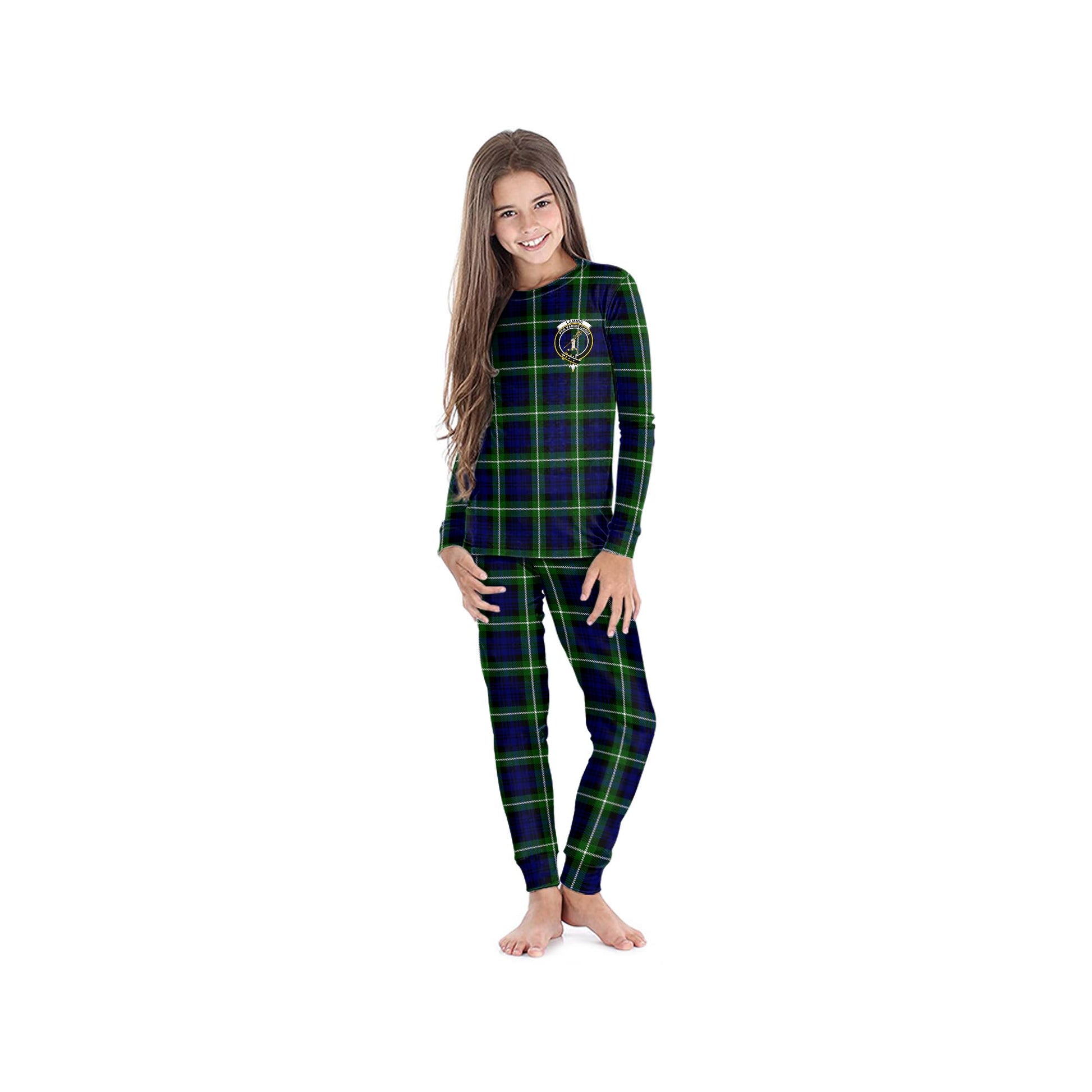 Lammie Tartan Pajamas Family Set with Family Crest - Tartan Vibes Clothing