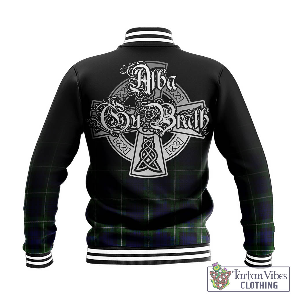 Lammie Tartan Baseball Jacket Featuring Alba Gu Brath Family Crest Celtic Inspired - Tartan Vibes Clothing