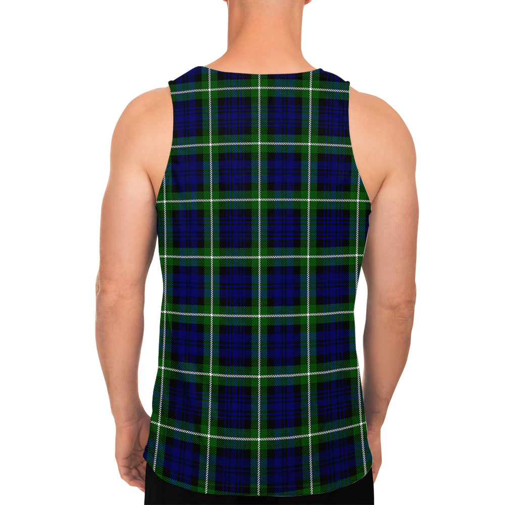 Lammie Tartan Mens Tank Top with Family Crest - Tartan Vibes Clothing