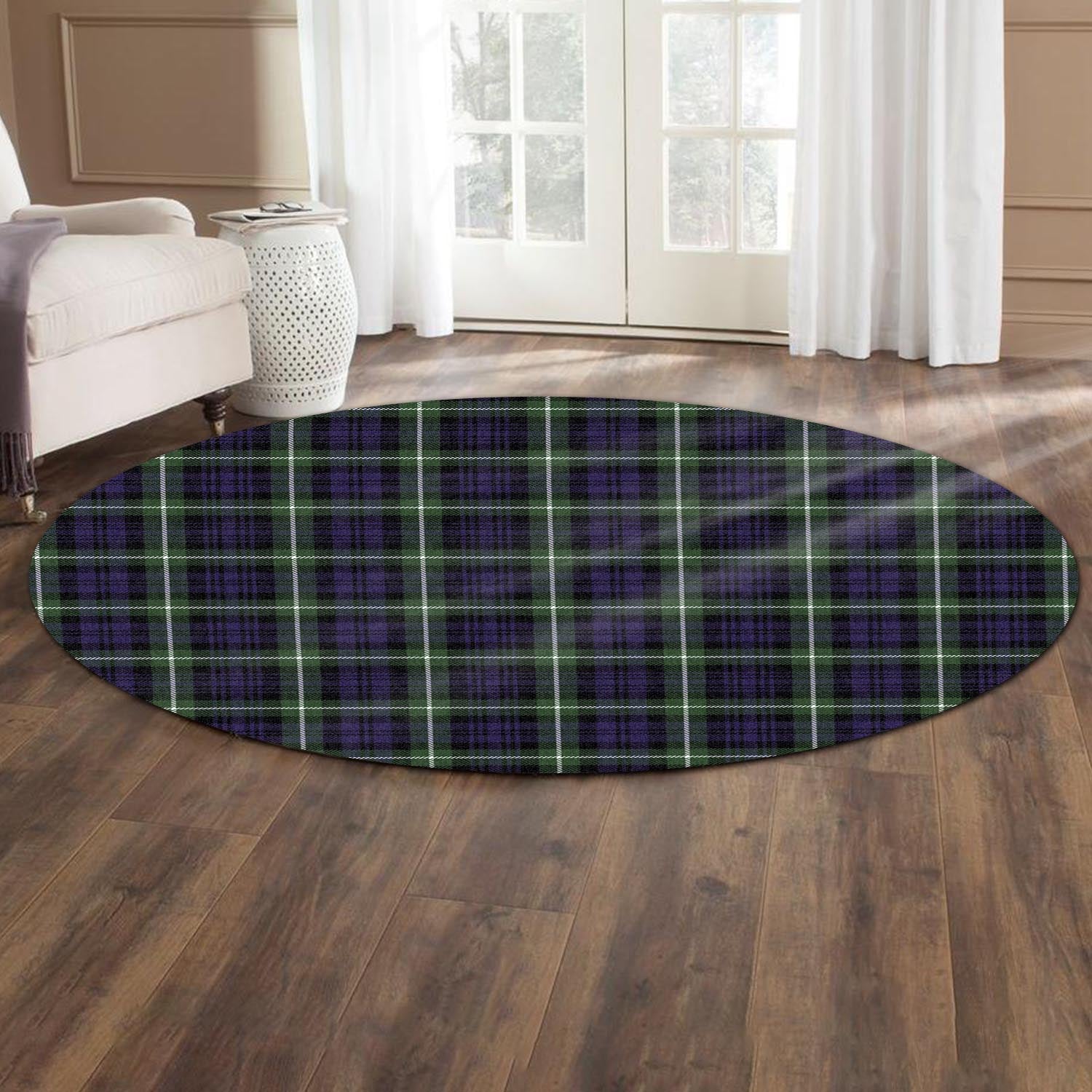 Lammie Tartan Round Rug - Tartan Vibes Clothing