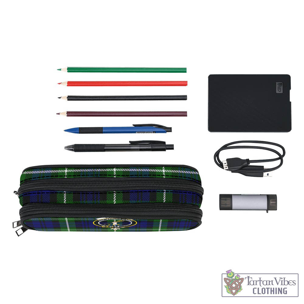 Lammie Tartan Pen and Pencil Case with Family Crest - Tartan Vibes Clothing