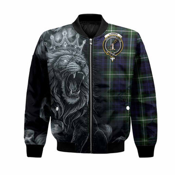 Lammie Tartan Bomber Jacket Roaring Lion Heritage