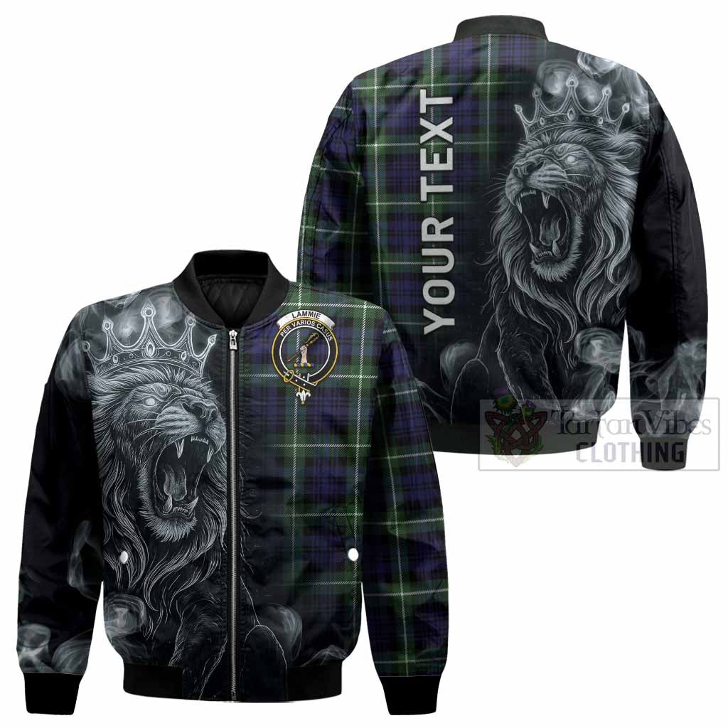 Lammie Tartan Bomber Jacket Roaring Lion Heritage