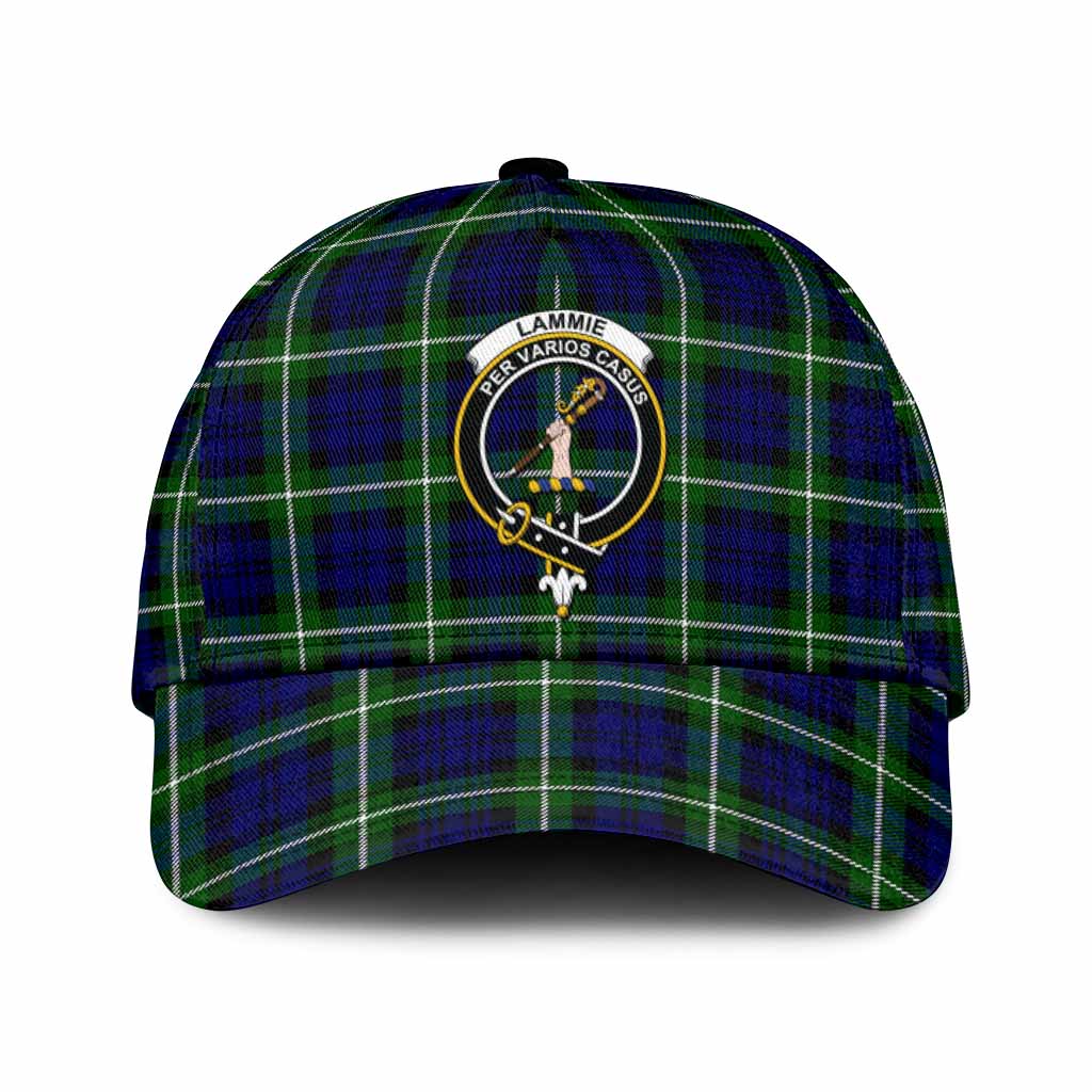 Lammie Tartan Classic Cap with Family Crest