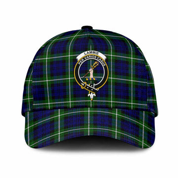 Lammie Tartan Classic Cap with Family Crest