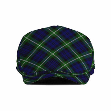 Lammie Tartan Flat Cap, Jeff Cap Cross Style