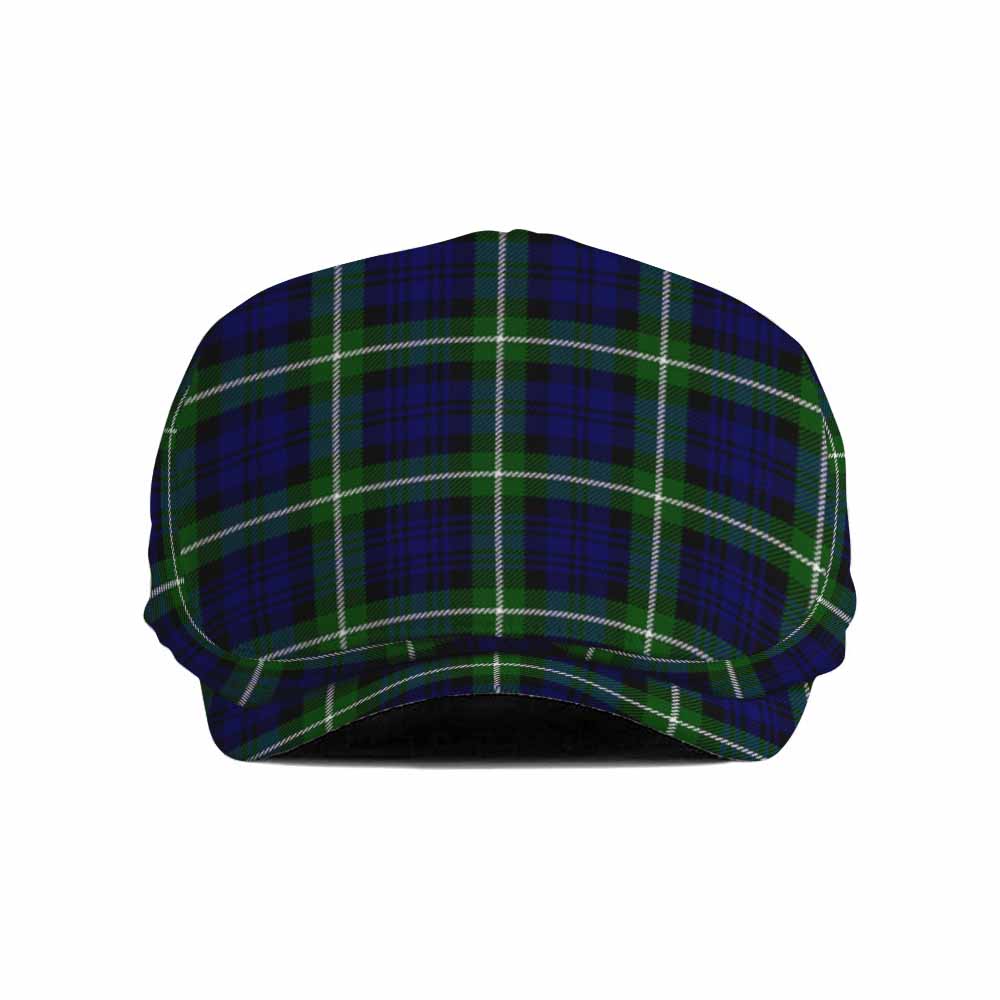 Lammie Tartan Jeff Cap, Tartan Flat Cap
