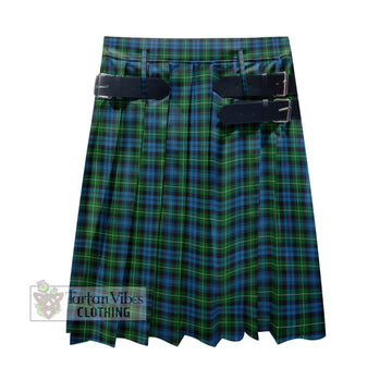 Lamont Tartan Men's Pleated Skirt - Fashion Casual Retro Scottish Kilt Style