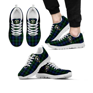 Lamont #2 Tartan Sneakers with Family Crest