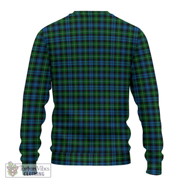 Lamont Tartan Knitted Sweater with Family Crest DNA In Me Style - Tartanvibesclothing Shop