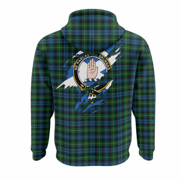 Lamont Clan Crest In Me Tartan Hoodie Scotland Flag Style