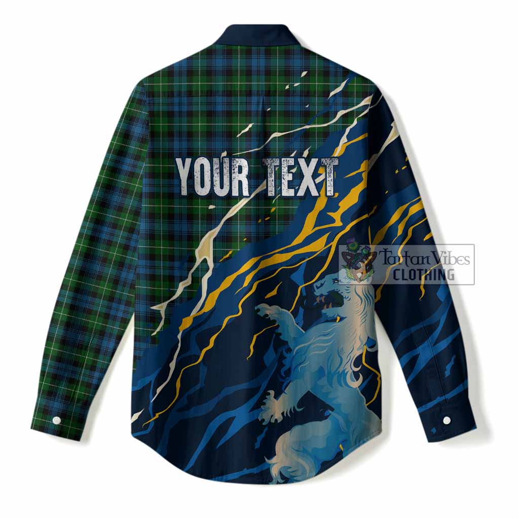 Lamont Scotland Tartan Women Casual Shirt WC2026 Football - We'll Be Coming