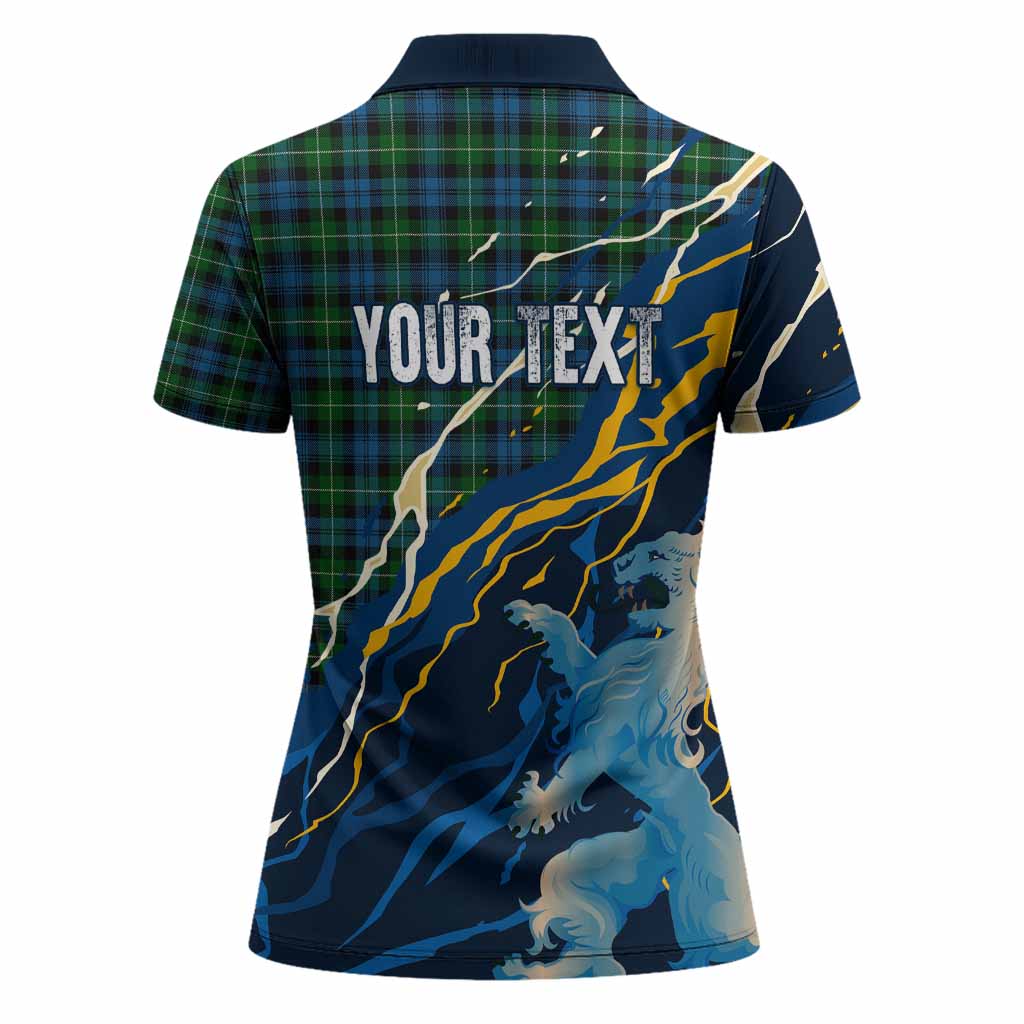 Lamont Scotland Tartan Women Polo Shirt WC2026 Football - We'll Be Coming