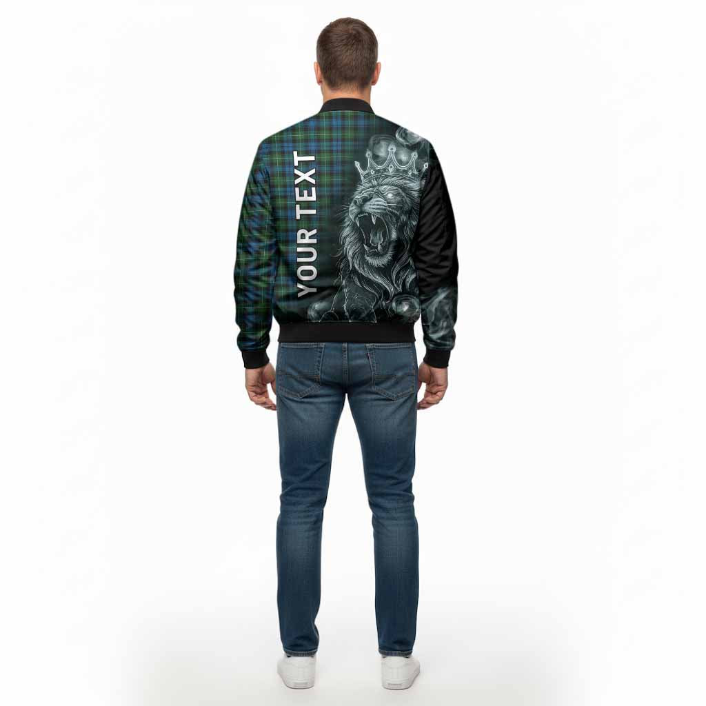 Lamont Tartan Bomber Jacket Roaring Lion Heritage