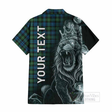 Lamont Tartan Cotton Hawaiian Shirt Roaring Lion Heritage