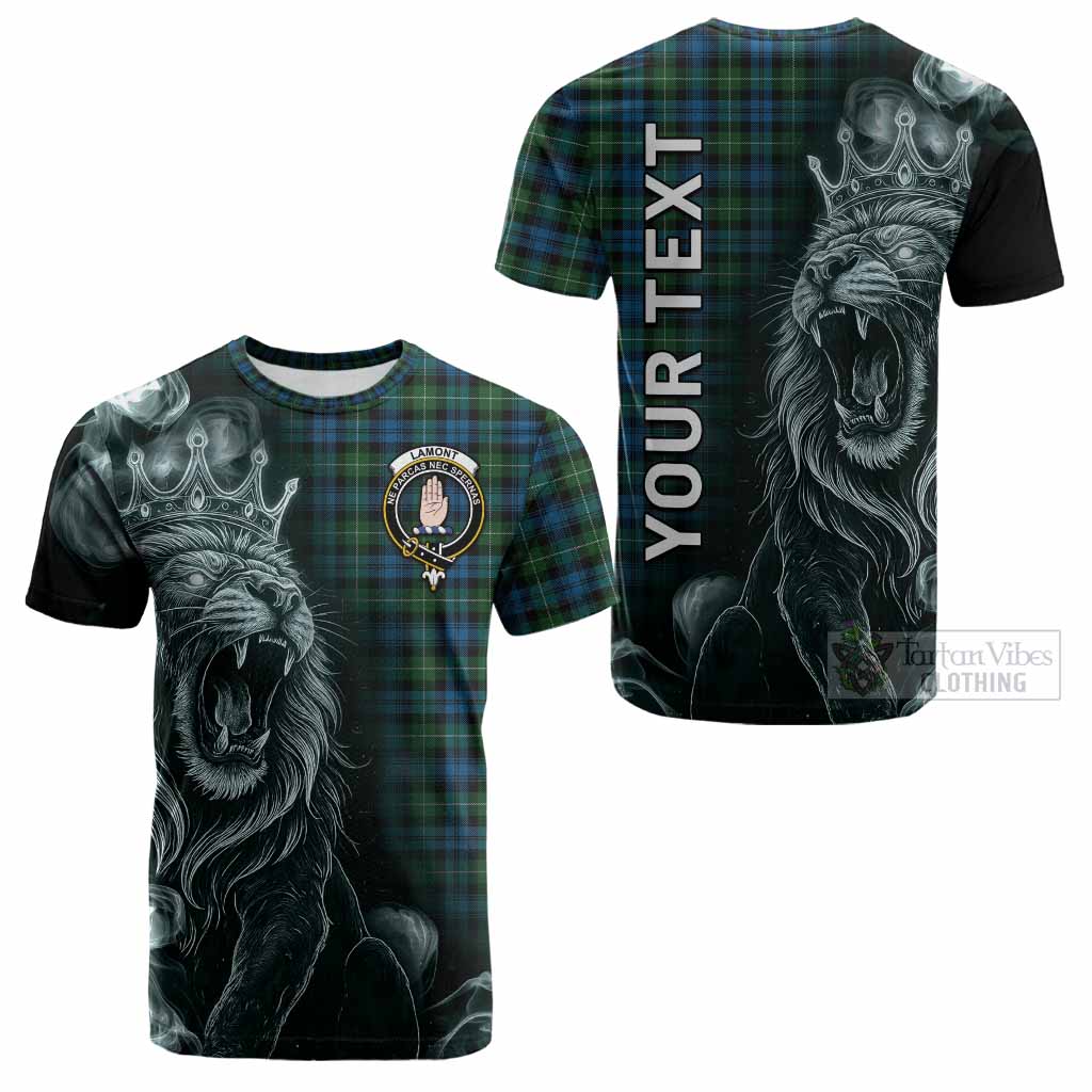 Lamont Tartan Cotton T-shirt Roaring Lion Heritage