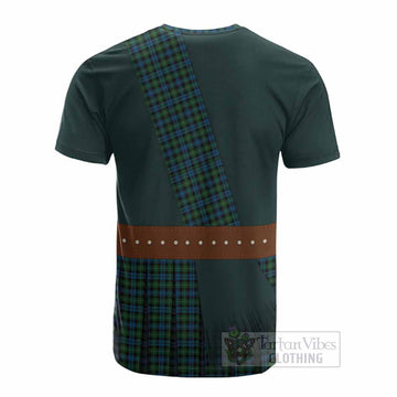 Lamont Tartan Crest Cotton T-shirt Kilt Costume Style
