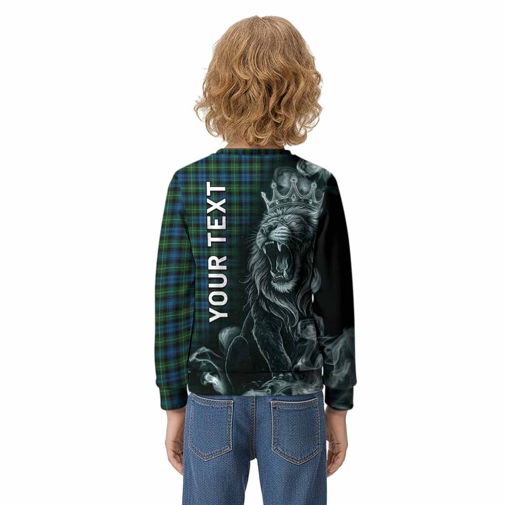 Lamont Tartan Kid Knitted Sweatshirt Roaring Lion Heritage