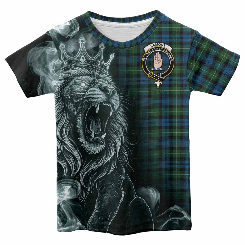 Lamont Tartan Kid T-shirt Roaring Lion Heritage