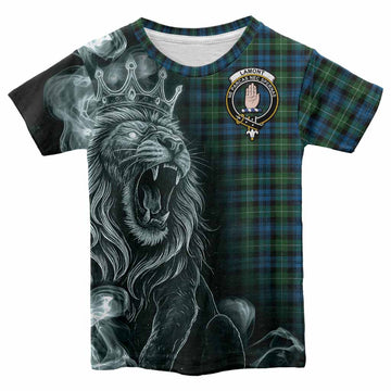 Lamont Tartan Kid T-shirt Roaring Lion Heritage