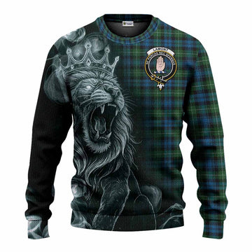 Lamont Tartan Knitted Sweater Roaring Lion Heritage