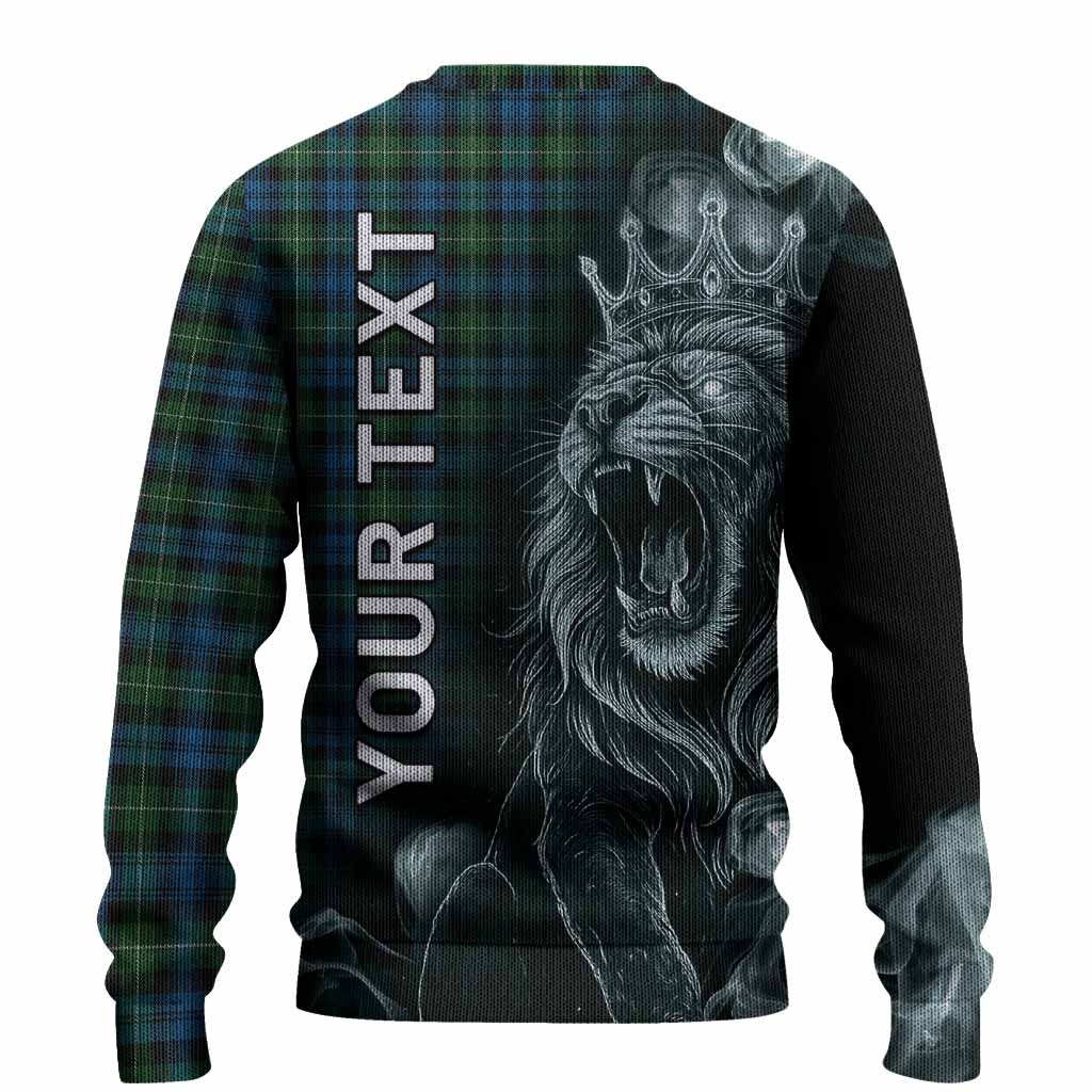 Lamont Tartan Knitted Sweater Roaring Lion Heritage