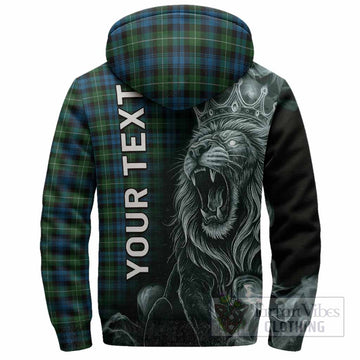 Lamont Tartan Sherpa Hoodie Roaring Lion Heritage