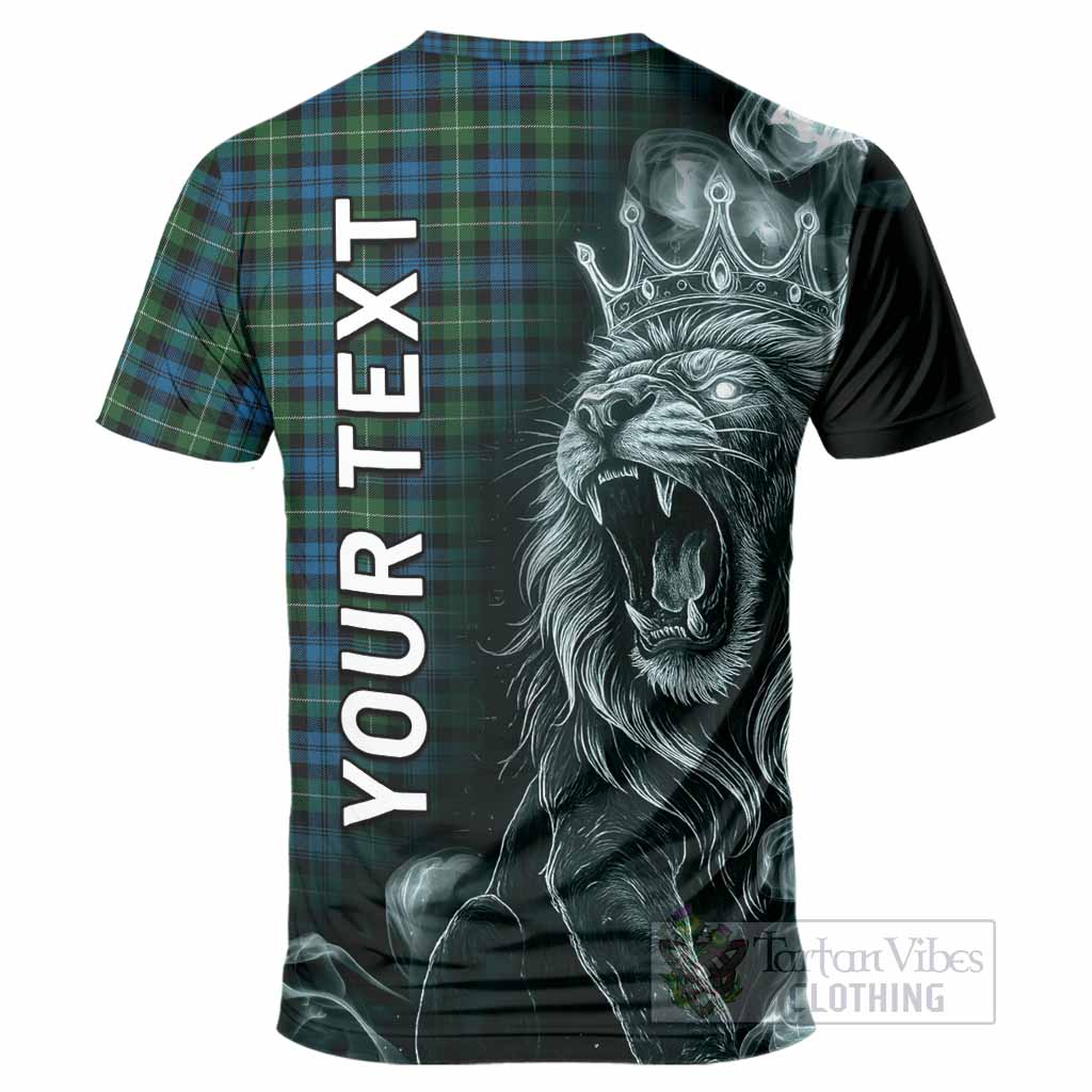 Lamont Tartan T-Shirt Roaring Lion Heritage