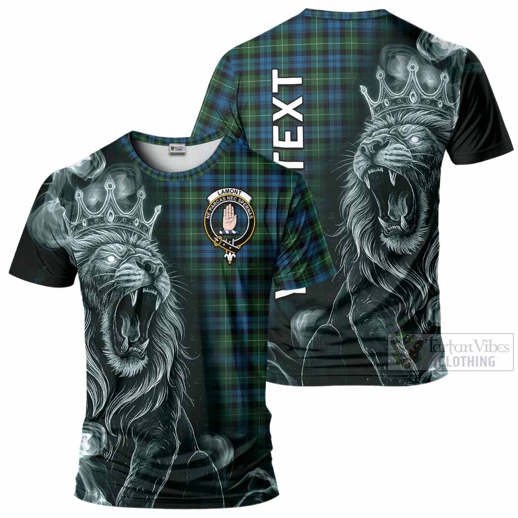 Lamont Tartan T-Shirt Roaring Lion Heritage