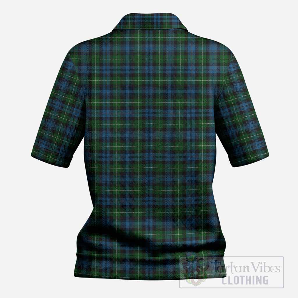 Lamont Tartan Women’s Polo Sweater Top
