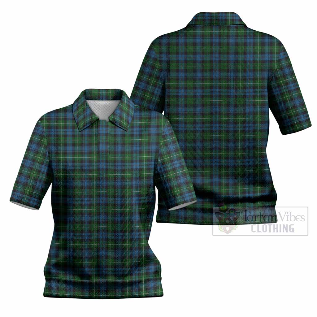 Lamont Tartan Women’s Polo Sweater Top