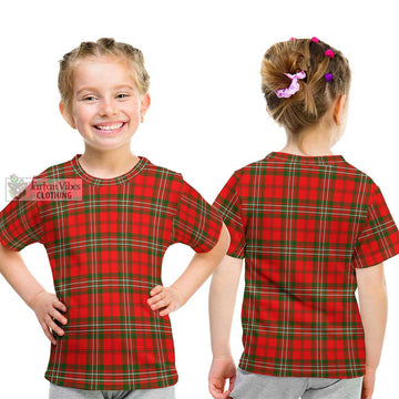 Langlands Tartan Kid T-Shirt Youth XL Size14 - Tartanvibesclothing Shop