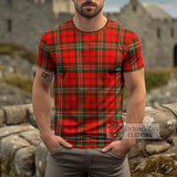Langlands Tartan Cotton T-Shirt Kid's Shirt - Tartan Vibes Clothing