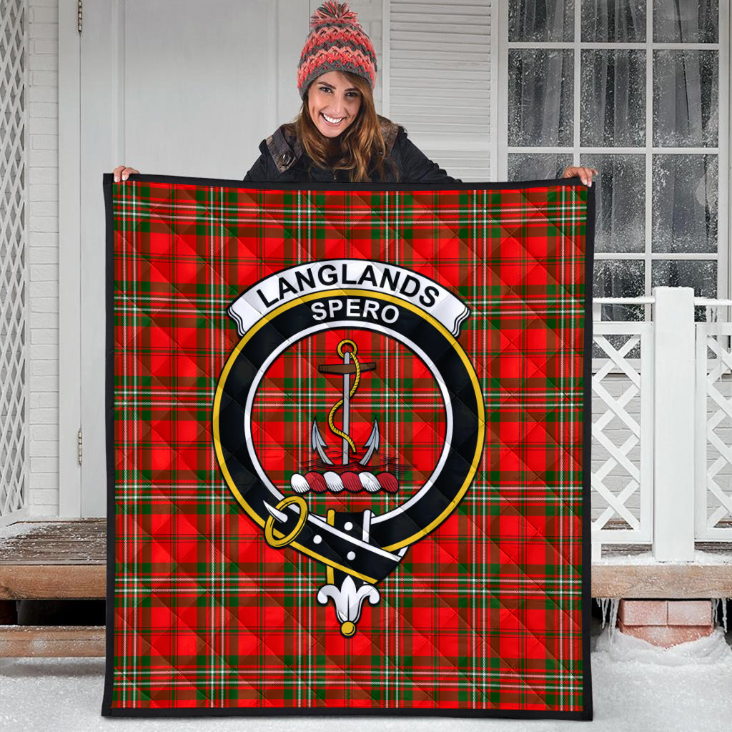 langlands-tartan-quilt-with-family-crest