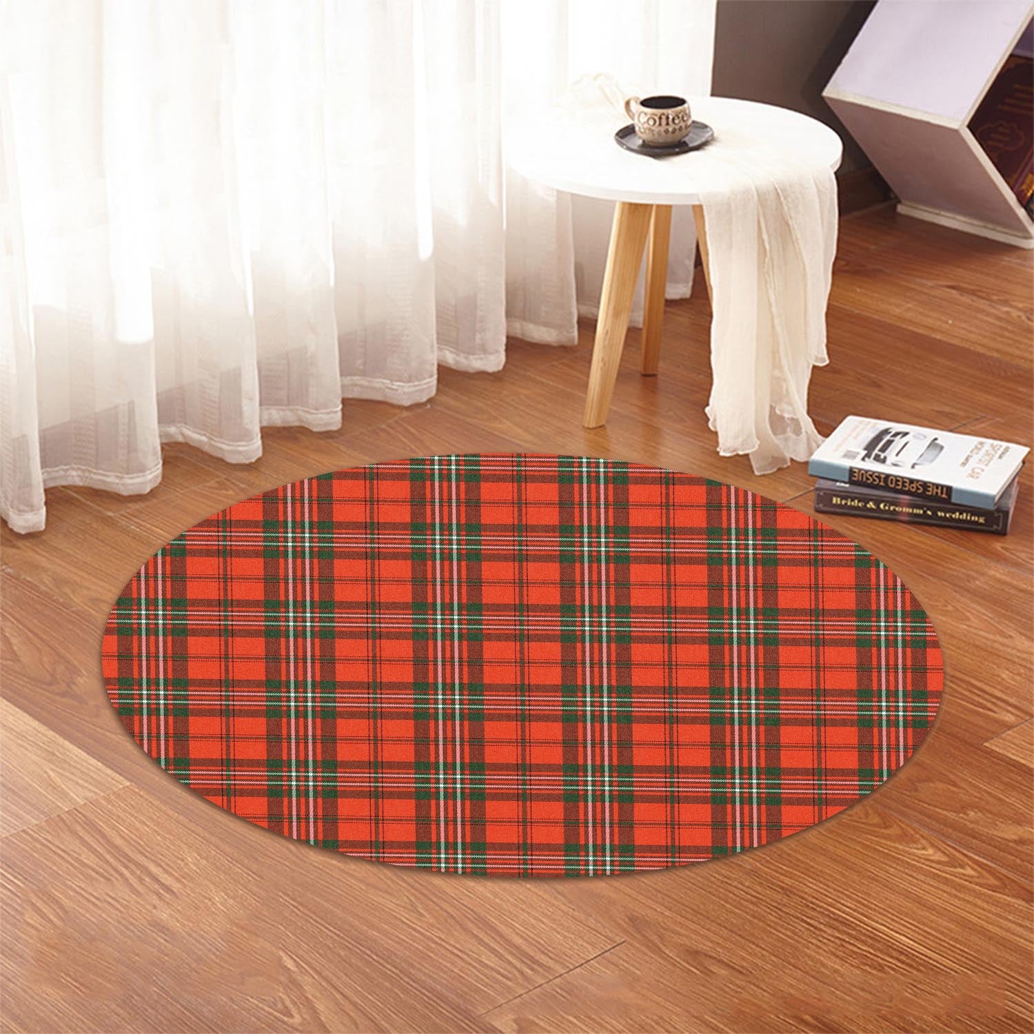 langlands-tartan-round-rug