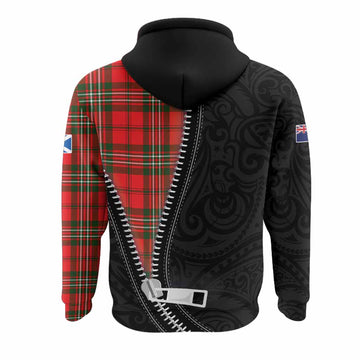 Langlands Tartan Hoodie New Zealand Pattern Unique Zipper Stylized