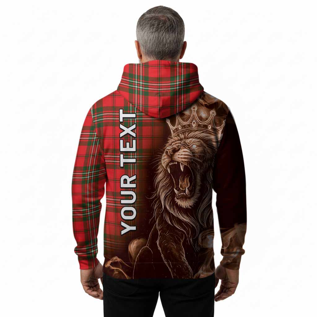 Langlands Tartan Hoodie Roaring Lion Heritage