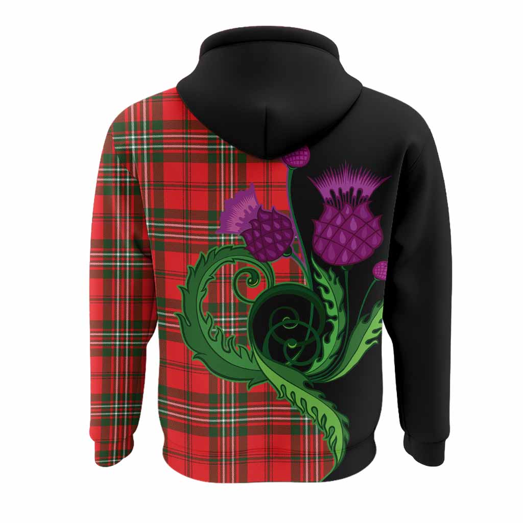 Langlands Tartan Hoodie Traditional Scottish Thistle