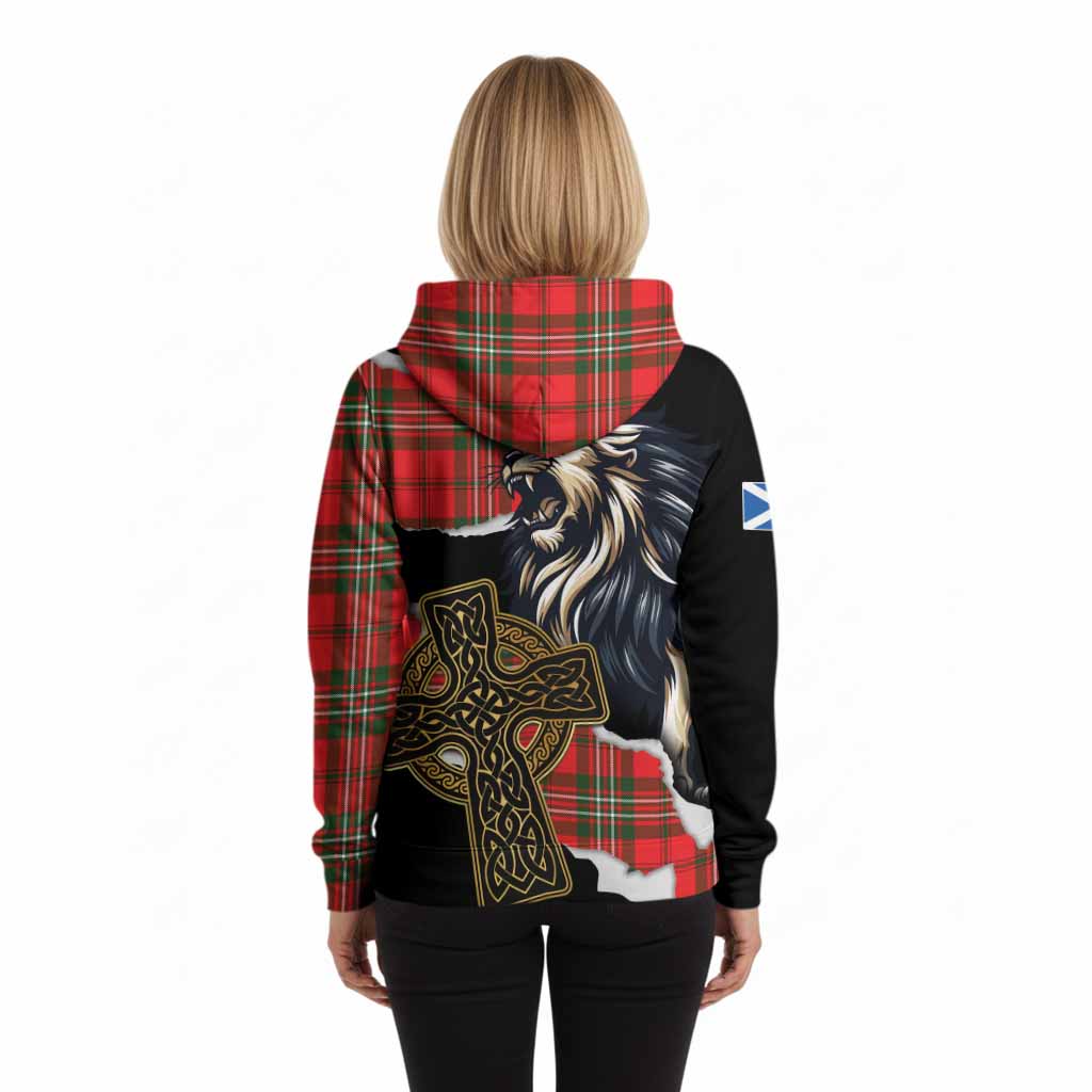 Langlands Tartan Scottish Hoodie Lion Celtic Heritage