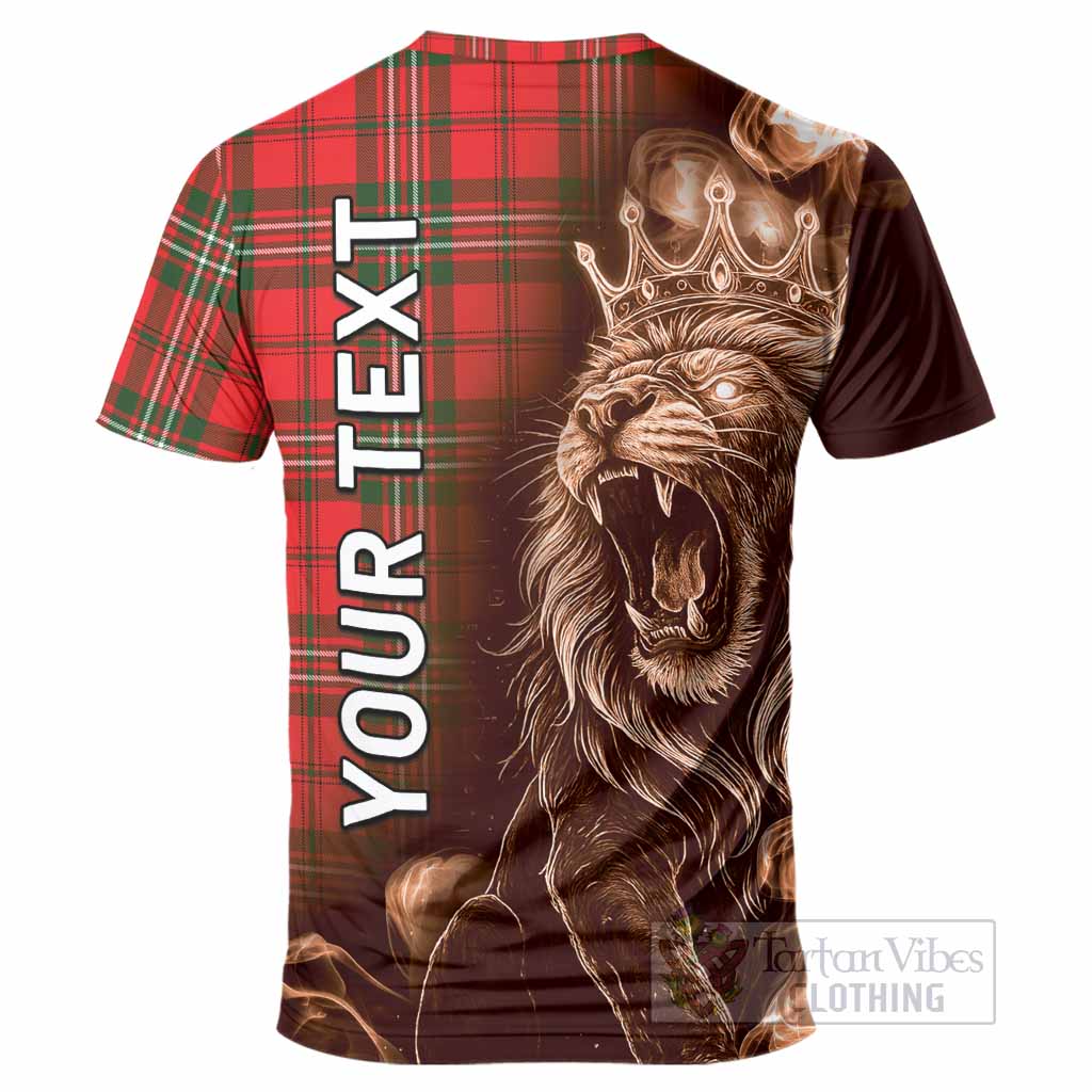 Langlands Tartan T-Shirt Roaring Lion Heritage