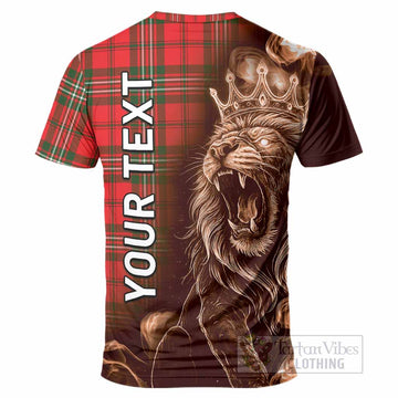 Langlands Tartan T-Shirt Roaring Lion Heritage