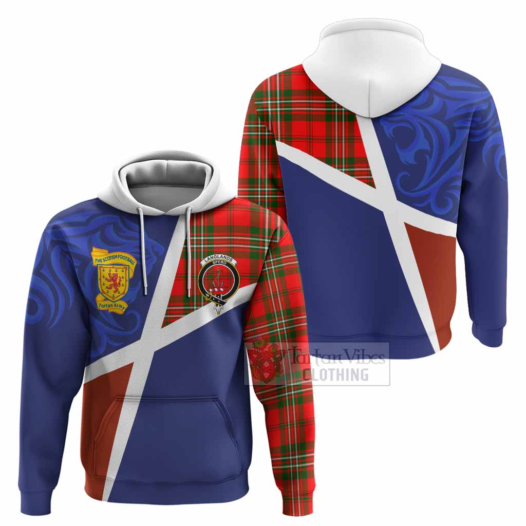 Langlands The Scottish Football Crest Hoodie Lion-Tartan Army