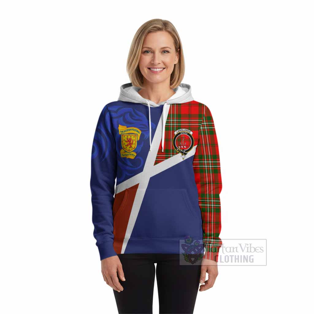 Langlands The Scottish Football Crest Hoodie Lion-Tartan Army