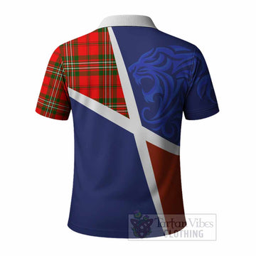 Langlands The Scottish Football Crest Polo Shirt Lion-Tartan Army
