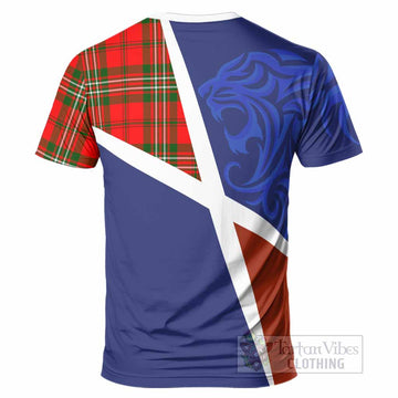 Langlands The Scottish Football Crest T-Shirt Lion-Tartan Army