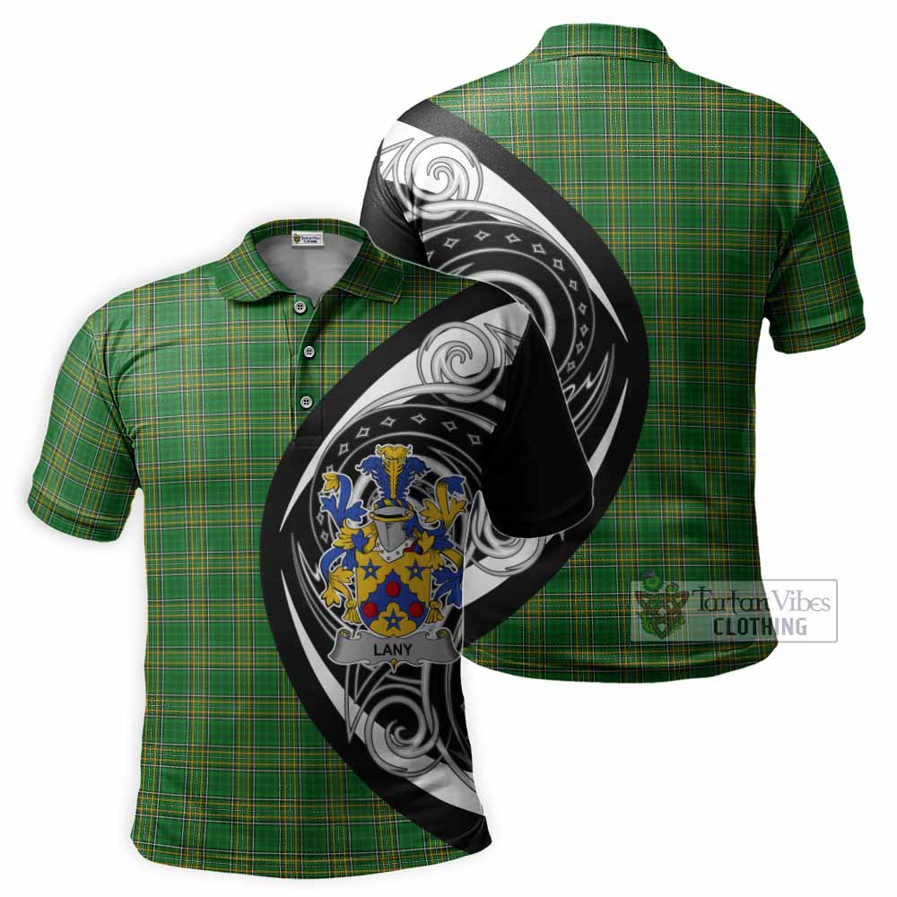 Lany Irish Clan Polo Shirt Celtic Circle Style - Tartan Vibes Clothing