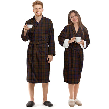 Laois County Ireland Tartan Bathrobe Unisex S - Tartan Vibes Clothing