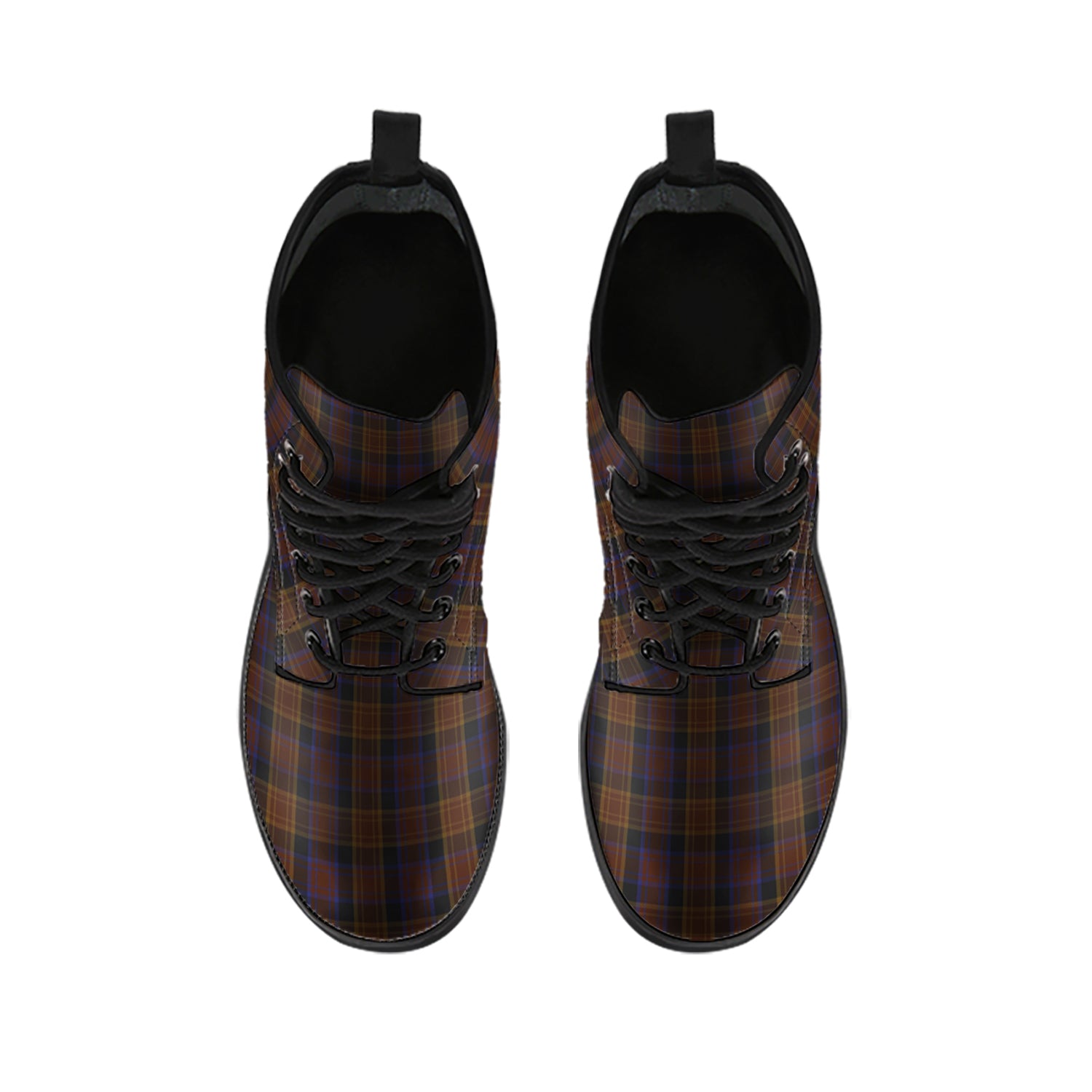 Laois County Ireland Tartan Leather Boots - Tartan Vibes Clothing